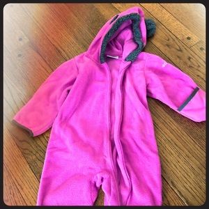 Columbia toddler girls’ bunting (12-18 months)